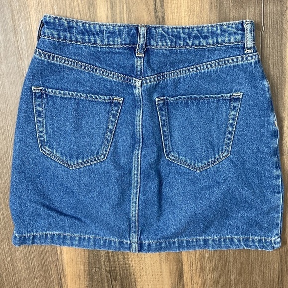 Hollister Women’s Ultra High-Rise Denim Jean Skirt Size 5 - Picture 12 of 12